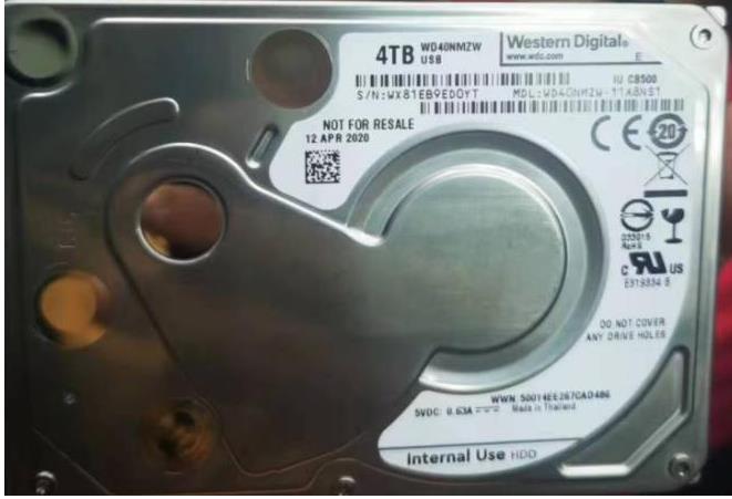 WD 移动硬盘摔坏数据恢复，wd硬盘维修